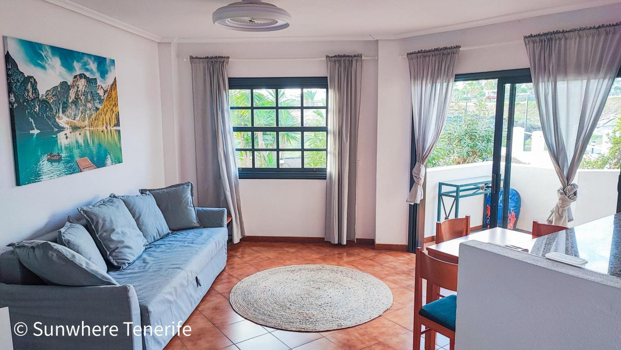 Spacious Apartment With Private Garden In Tenerife South サンミゲル・デ・アボナ エクステリア 写真